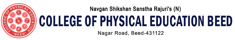 Navgan Shikshan Sanstha's College of Physical Education,Beed-431122 logo