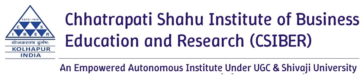 Chhatrapati Shahu Institute of Business Education and Research, Kolhapur logo