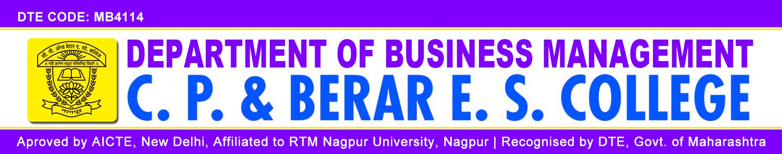Department of Business Management, C. P. Berar Education Society's College, Nagpur logo